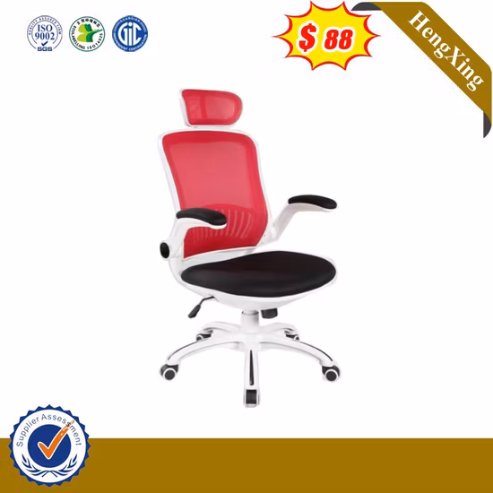 Imported Metal Hardware Dark PVC Good Service Mesh Office Chair